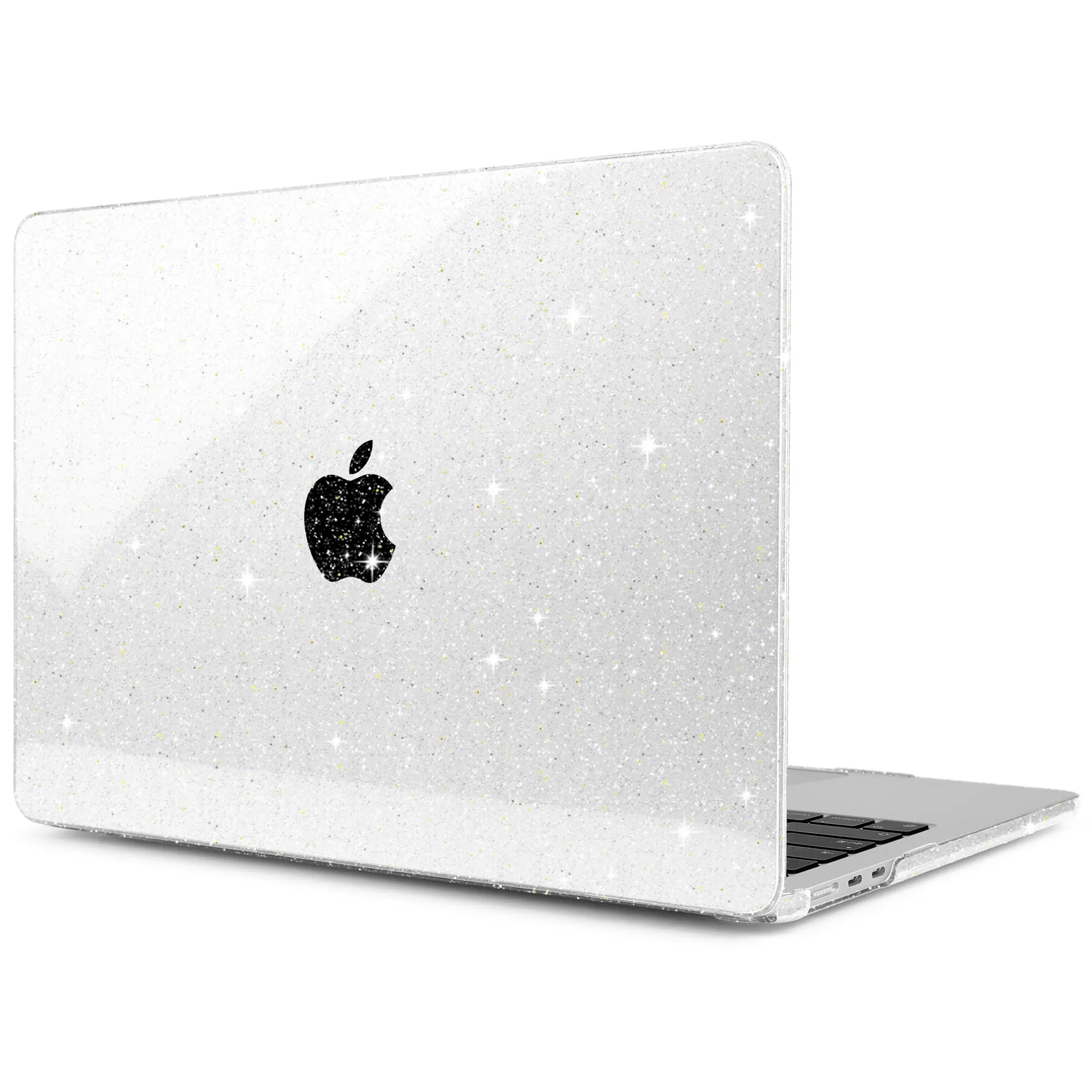 Bán buôn Blingbling nhựa trường hợp đối với MacBook M1 M2 M3 chip không khí pro13 14 15 16 inch mô hình a2992 a2918 a2941 a2442 a2779 a2780