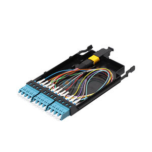 12 24 LGX光纤MPO/MTP盒式模块MPO至LC，兼容4G/3g网络配线架 - Product Image 2