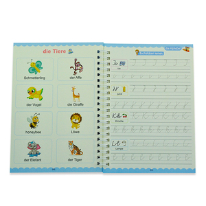 Kinder Groove Fun Kids üben Lernen Kalligraphie Magie Copybook Deutsche Wörter Sprache Bücher, um Deutsch zu lernen - Product Image 4