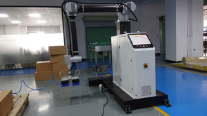 Sistema de paletización robótico totalmente automático Chanfer Robot de paletización de carga y descarga para contenedor