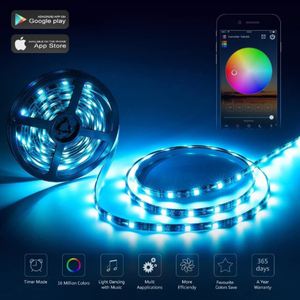 Светодиодный Wi-Fi контроллер RGB светодиодная осветительная полоса Голосовое управление от Alexa Google Home Wifi беспроводной смарт-контроллер - Product Image 3