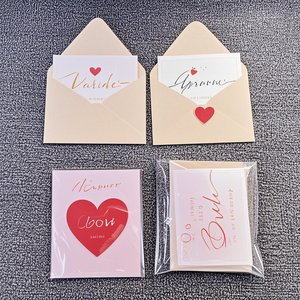 Customized Romantic Valentine <strong>Cards</strong> <strong>Sweet</strong> Love Notes - Product Image 3