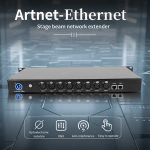 ตัวแยกสัญญาณ <span class=keywords><strong>DMX</strong></span> AICPOSE 8 ช่องสัญญาณ DMX512 ตัวถอดรหัสสัญญาณ 8 ช่องสัญญาณ ตัวขยายสัญญาณสำหรับไฟเวที - Product Image 6