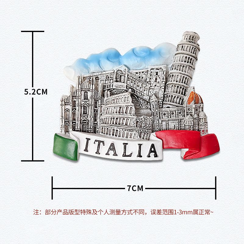 Combinaison de monuments célèbres d'Italie 1-194