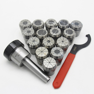High Precision Morse Taper <strong>MT3</strong>-ER <strong>Collet</strong> Chuck with 15pcs ER40 <strong>Collet</strong> <strong>Set</strong> 0.008mm for CNC