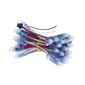 Fabrika toptan RGB tam renkli programlanabilir 5V 12V WS2811 1903 piksel ışık su geçirmez IP65 IP67 9mm 12mm Led piksel ışıkları - Product Image 6