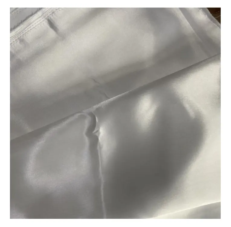Polyester 50D 1000D 1000D 150D elastik mat parlak mevcut saten yangın geciktirici parlak lazer organze kumaş için düğün elbisesi