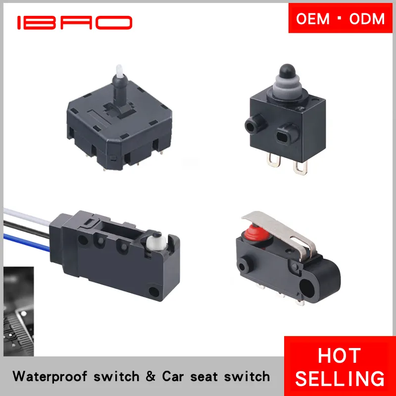 IBAO CNIBAO MAG serie impermeables selladas, Micro interruptor de límite IP67