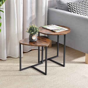 WIREKING Combaintion <strong>End</strong> <strong>Table</strong> MDF Top Side <strong>Table</strong> Metal Coffee <strong>Table</strong> - Product Image 4