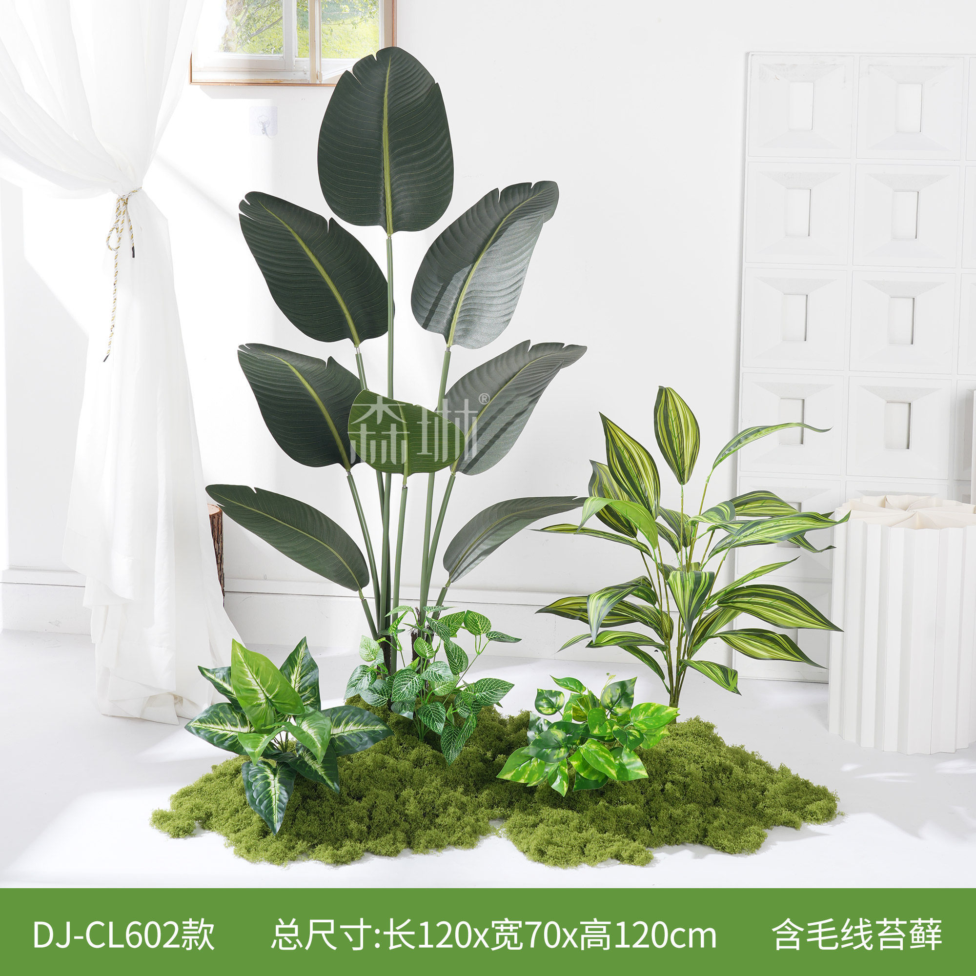 Dj-cl602-12m landscaping-traveler banana