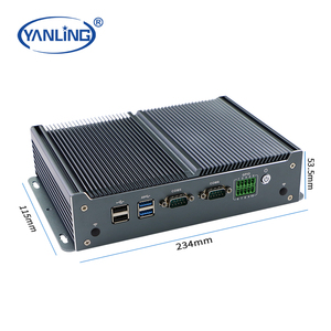 嵌入式安装工业盒式电脑，用于AGV系统控制嵌入式电脑车载J1900 2.0ghz - Product Image 3