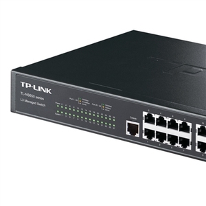 TP-Link Tl-Sh 64.28 Mega Online <strong>Stacked</strong> Three-Layer Network Management Switch 24GE + 4SFP + 24 10/100/1000BASE-T RJ45 Ports