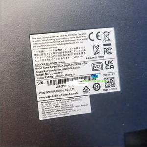 ATEN CL3108NX 8端口PS/2-USB VGA单轨宽屏液晶KVM开关CL1000M CL1008M CL1016M L5708S CL5716S - Product Image 2