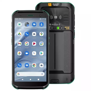 安卓PDA数据采集器终端1D 2D条形码扫描仪手持式坚固最新5.5 ''4G IP68 GMS全球定位系统NFC物流仓库 - Product Image 4