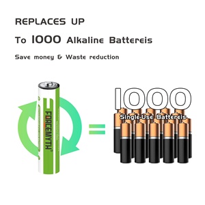 Прямая Продажа с завода AAA аккумуляторная батарея Type-C 1,5 Vlarge capacity Aazon горячая Распродажа подходит для дистанционного управления клавиатурой мыши - Product Image 5