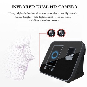Fingerprint Machine Time Clocks for Employees Small Business With 4.3&quot; TFT Touch Screen Face Recognition - Product Image 5