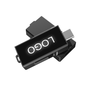 USB C portu ile Mini 3.0 tip C USB Flash sürücü Memory Stick 8GB 16GB 32GB Pendrive özel LED Logo - Product Image 4