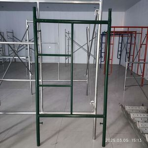 Andamio de Marco H de color de China con ruedas, andamio de marco de escalera, andamio de marco seguro de construcción, gran oferta - Product Image 3