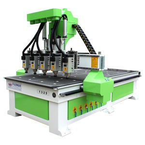 Enrutador CNC de 3 ejes, máquina enrutadora de madera de cabezales múltiples, personalizable a la venta - Product Image 2