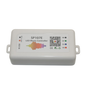 Controlador de música LED SP107E con control de música a todo color SPI compatible con dientes azules inalámbricos por aplicación de teléfono para WS2812B - Product Image 2