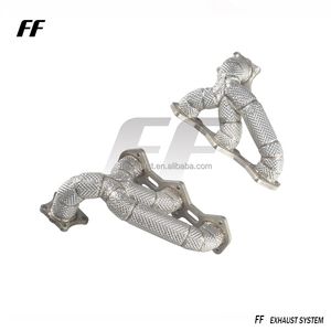 Tuning Free Flow <strong>Header</strong> for PORSCHE 911 992 3.0T 2020-2024 Heat Shield Straight Manifold <strong>Header</strong> Race Exhaust System - Product Image 4