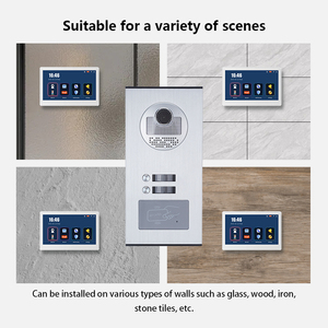 Desbloqueo al aire libre Control DE ACCESO SIP Sistema de intercomunicación IP Video Doorphones Sistemas de intercomunicación para edificios de apartamentos - Product Image 4