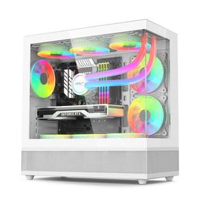 SOEYI Factory PC Cpu Gabinete Carcasa Escritorio Pantalla integrada Chasis MATX Computadora Caja Torres - Product Image 2