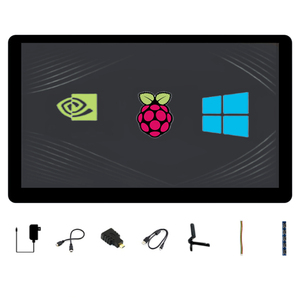 Questo è un set di schede HD da 15.6 pollici con una risoluzione 1920*1080 touch screen LCD kit display Raspberry Pi - Product Image 2