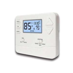 5 + 2 días programación AC controlador de temperatura de 24 voltios termostato programable - Product Image 2