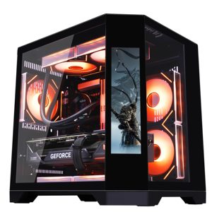 Ekran küpü ile Lcd ekran 240 360 su soğutma Atx oyun bilgisayarı kılıfları ile LY temperli cam Pc durumda - Product Image 3