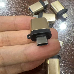金属外壳Usb C OTG适配器Usb C型公到Usb A母