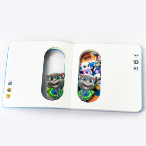 Nói chuyện Tom và bạn bè chính thức 3D Khắc Máy Tính Xách Tay-nhật ký IP trẻ em được cấp phép, quà tặng sinh nhật sáng tạo và văn phòng phẩm giáo dục - Product Image 5