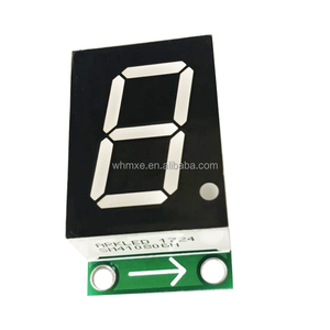 LED-595-081 Rote Farbe 0,8 Zoll 1-stelliges LED-Digital röhren segment Statisches Laufwerk 74 HC595 Anzeige modul - Product Image 1