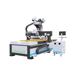 Máquina de tallado de madera controlada por ordenador, enrutador de madera atc cnc, 1300x2500, 8x4, 48x48 - Product Image 3