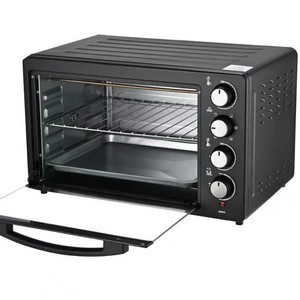 2000 W xách tay 48L để bàn Lò nướng đối lưu màu đen chức năng nướng nhiệt độ lên đến 230 ° C hẹn giờ 60 phút nguồn điện - Product Image 3