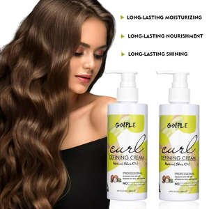 Custom Logo Curl Activator Cream for Wavy Hair Frizzy Curly <strong>Definer</strong> Spray Wholesale <strong>Leave</strong> in Conditioner Curl <strong>Defining</strong> Cream - Product Image 6