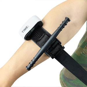 Velcroes de nailon con una mano, aplicación de primeros auxilios, vendaje hemostático, gancho y bucle, torniquete de emergencia, cinta personalizada para prendas - Product Image 1