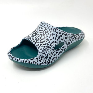 ODM Custom Logo sandali da donna con stampa digitale completa spesse diapositive piatte Open Toe stile EVA soletta all'ingrosso per gli uomini - Product Image 6