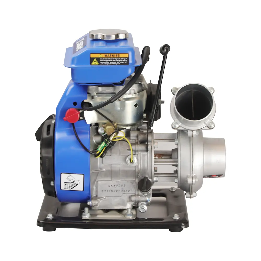 Tarım sulama için QDZ80-10 3 inç yüksek basınçlı benzinli motor temiz su pompası