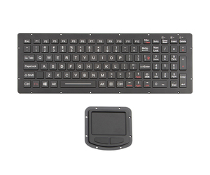 Teclado marino con retroiluminación blanca, panel táctil resistente - Product Image 1