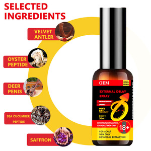 Anpassbares Etikett 30ml Externes Klimax-Verzögerungsspray für Männer, Luststeigerndes Penisvergrößerungsmittel, Erektionsförderndes Drachen-Verzögerungsspray - Product Image 3