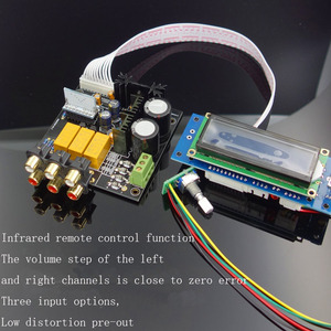 Taidacent จอแสดงผล LCD Preamplifier,รีโมทคอนโทรล PGA2310 PGA2311รีโมทคอนโทรลสำหรับเครื่องขยายเสียงชุดรีโมทคอนโทรล - Product Image 2
