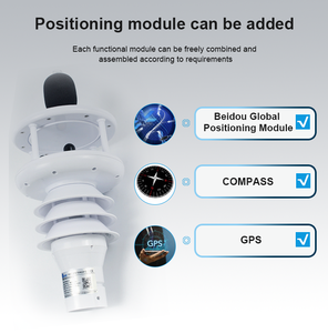 Fábrica personalizada al por mayor 4-20mA RS485 Modbus registrador de datos 3 en 1 estación meteorológica compacta para venta caliente - Product Image 5
