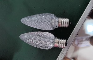 120V 0.65W 2025 yeni Led noel ışıkları C9 temizle C9 noel ampul C9 ampuller