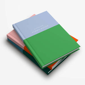 LABON-Cuaderno con impresión personalizada, libreta con diseño de bloque de color, nombre personalizado - Product Image 3