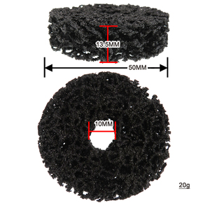 2 Inch 50mm Silicon Carbide Strip&amp;Clean Disc Sanding Disc Diamond Grinding Disc for Removal Rust Paint Blocking Materials - Product Image 3