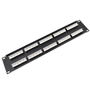 50 puertos RJ11 6P4C Telecom Patch Panel 1U 19 \ "Montaje en rack Teléfono de voz Cat.3 con módulos 110/ Kron/Dual IDC - Product Image 2