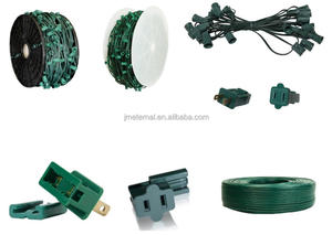 E17 1000ft SPT-2สายซ็อกเก็ตหลอดเทียนสำหรับวันหยุดคริสต์มาสหลอดไฟ C9 C7 - Product Image 6