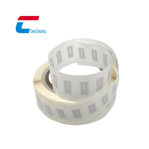 工場カスタムRFIDUHFチップステッカーウェットインレイ30mmRFIDポータル<span class=keywords><strong>UHF</strong></span>盗難防止衣類小売タグ