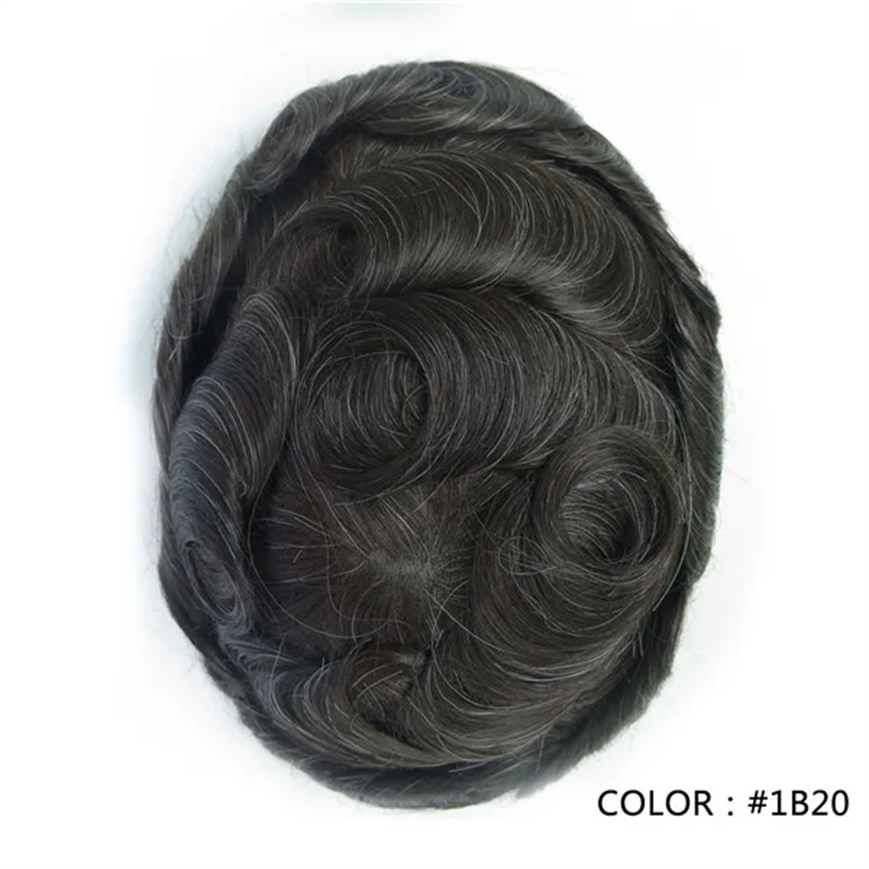 # 1B20 สีดำสนิท ปนผมขาว 20%